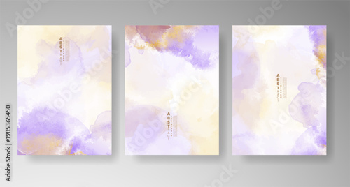 Abstract watercolor background with textures, minimal design, elegant artistic composition, perfect for wedding invitation, poster, branding, and stationery