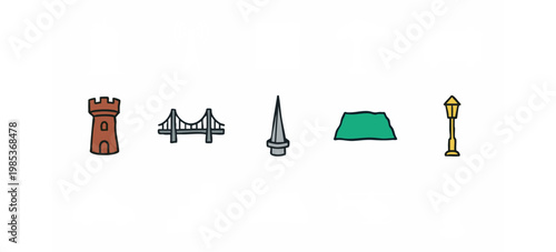 Handheld orbital sander or polishing tool hand-drawn icon