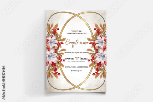 Save the date wedding invitation templates