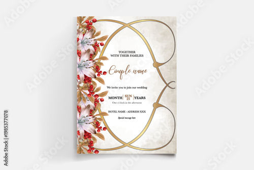 Save the date wedding invitation templates