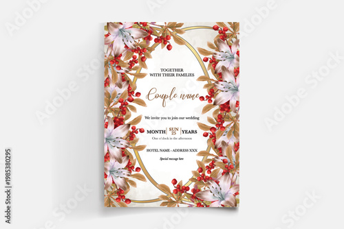 Save the date wedding invitation templates