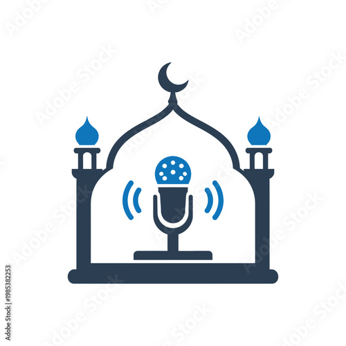 Religious Sermon and Guidance Icon