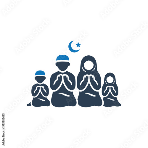 Family Supplication and Dua Icon