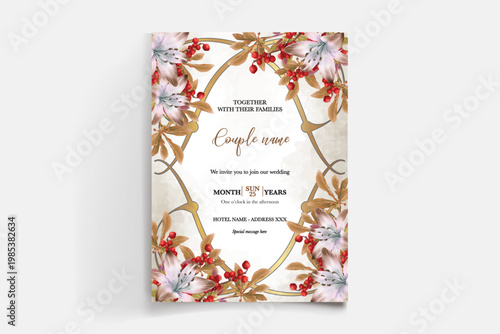 Save the date wedding invitation templates