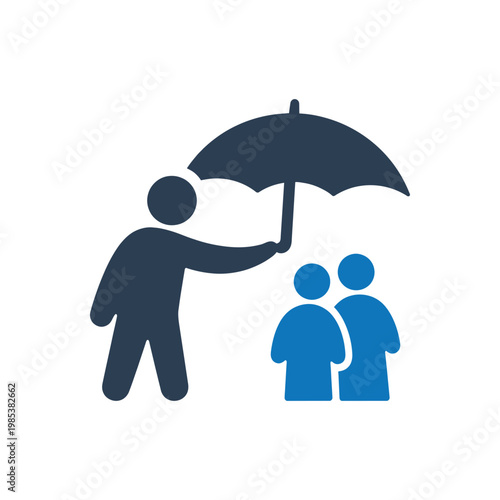 Family Protection and Care Icon