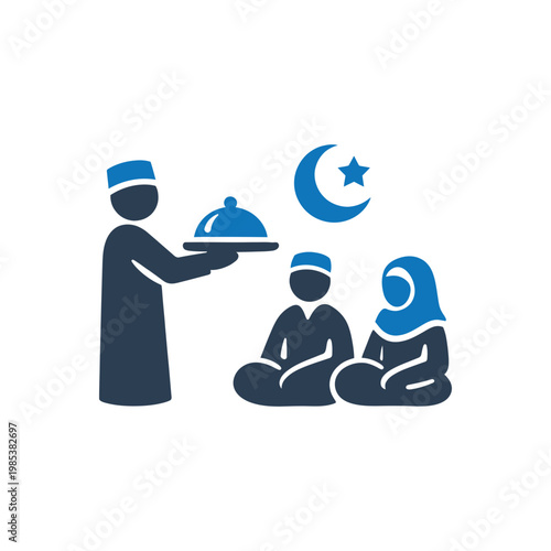 Community Iftar Sharing Icon