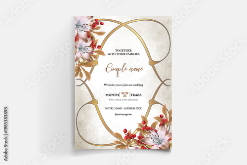Save the date wedding invitation templates