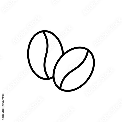 Roasted Coffee Beans Icon