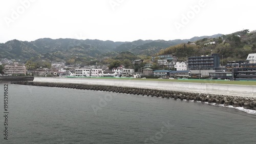Coastal Landscape of Taga Area Atami City from Above