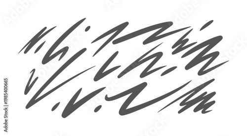 Dark grey abstract scribbles and dots white lines