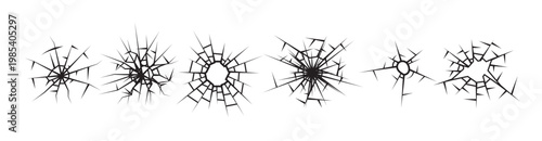 shatter vector illustration