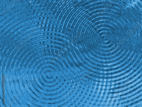 Dynamic Blue Water Ripple Abstract Texture