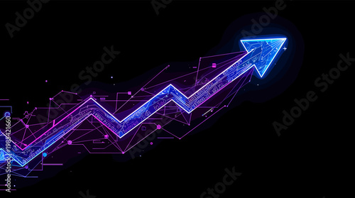A vibrant and futuristic abstract image, ideal for representing concepts like data streams, connectivity, and technological innovation. Perfect for us
