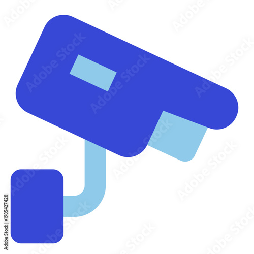 security blue tone icon set