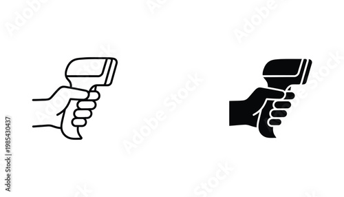 Thermometer Hand Measuring Health Temperature Scan Medical Device