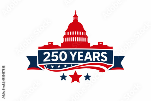 United states capitol building commemorating 250 years of american history