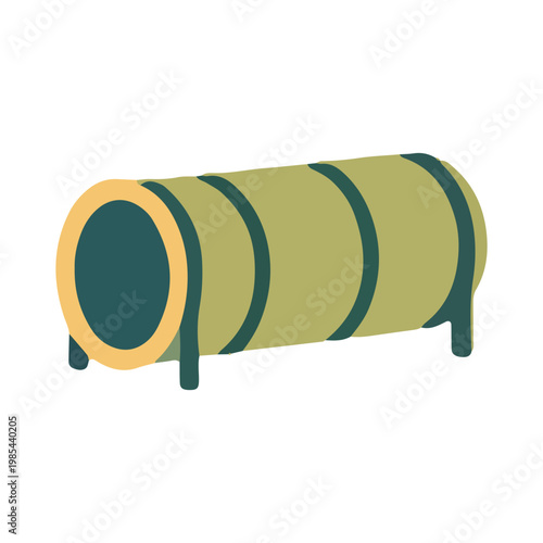 Dog Agility Tunnel Icon