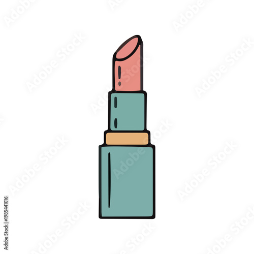 Hand Drawn Lipstick Illustration