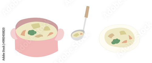 シチューのイラスト