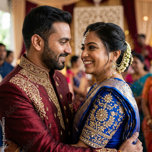 Happy Indian Wedding Couple...