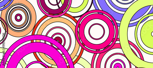 seamless pattern with circles