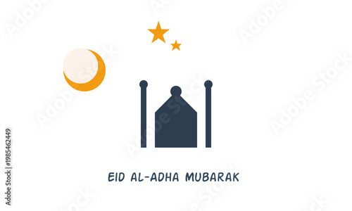 Eid al Adha Festive Card Design