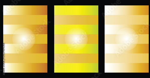 Abstract gradient panels a study in warm color transitions
