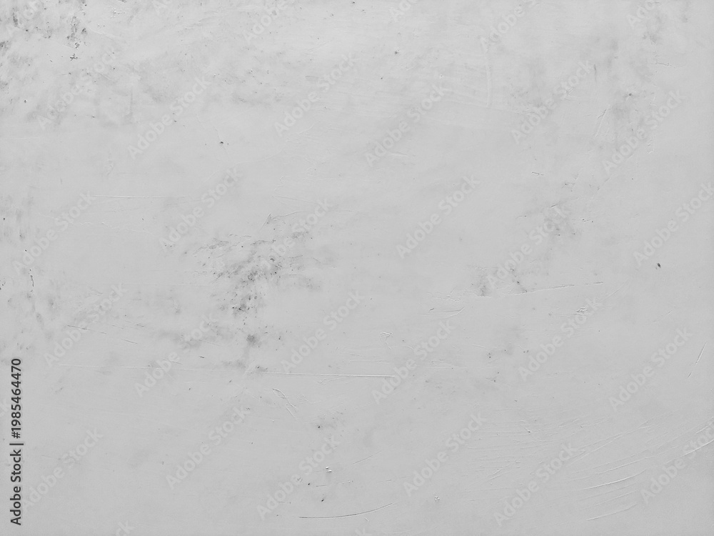 Fototapeta premium White rough concrete wall texture with plaster surface background. Abstract pattern of vintage concrete wall surface for background.