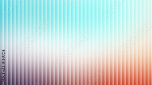 Gradient stripes blend seamlessly from cool to warm hues in smooth transition illustration