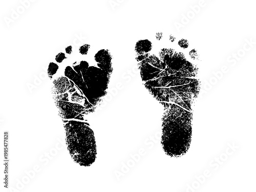 赤ちゃん 足型 新生児