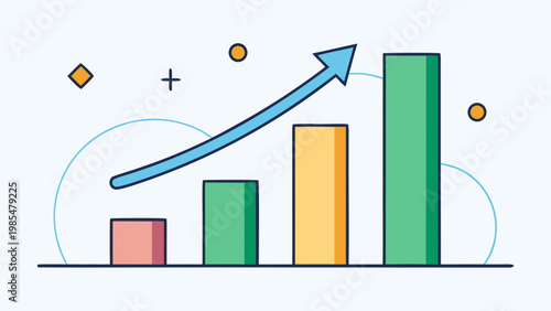 Business Growth Arrow Vector