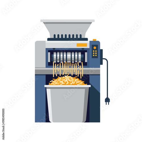 Industrial Shredder Machine Processing Recycled Paper into Pulp