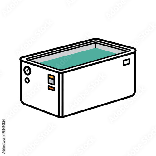 Modern Ice Bath Tub for Cold Therapy and Recovery