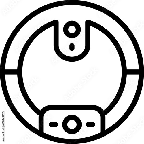 Vacuum robot Icon