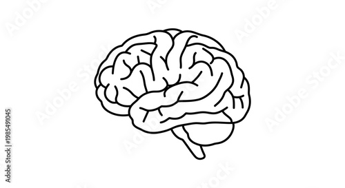 Modern brain logo representing AI, machine learning, and smart systems.