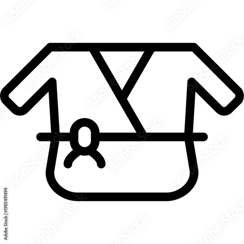 Uniform martial arts Icon