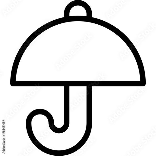 Umbrella simple Icon