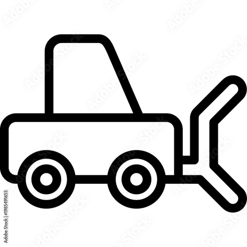 Truck plow Icon