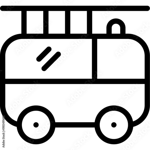 Truck fire Icon