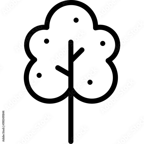 Tree deciduous Icon