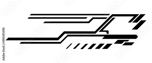 racing speed for t-shirt design and other uses.