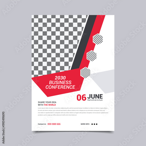 Business Conference Flyer Template.
