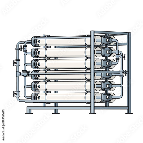 Industrial Reverse Osmosis Water Purification System