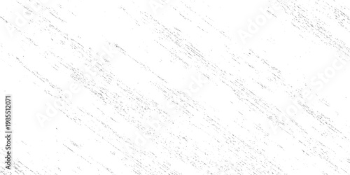 Diagonal gray grunge scratches on white background vector texture