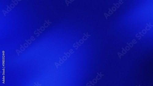Cobalt Blue abstract background with soft grain texture and smooth gradient. Minimalist dark blue noise motion backdrop for cinematic overlay, modern web design, and atmospheric video projects