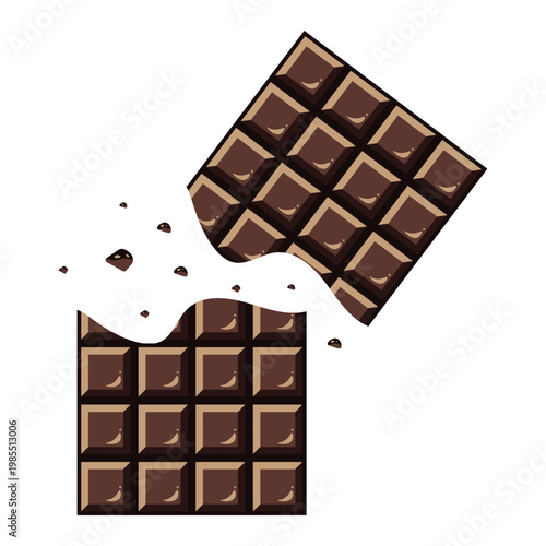 Chocolate Bar Illustration