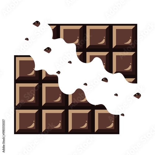 Chocolate Bar Illustration
