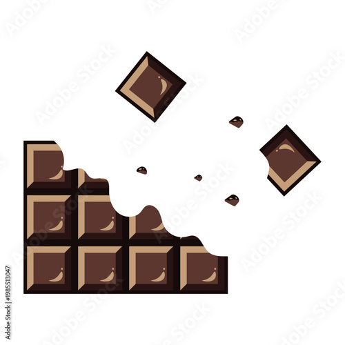 Chocolate Bar Illustration