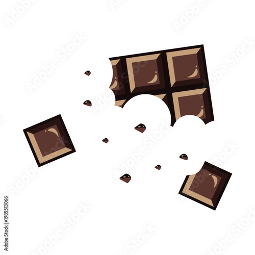 Chocolate Bar Illustration
