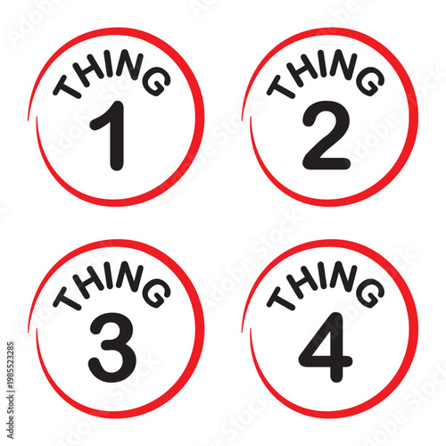 Thing 1 2 3 4 SVG Bundle, Thing 1 Thing 2 SVG, Thing 1 Thing 2 Vector, Thing clipart, Family Tshirts, Cricut File, Silhouette,